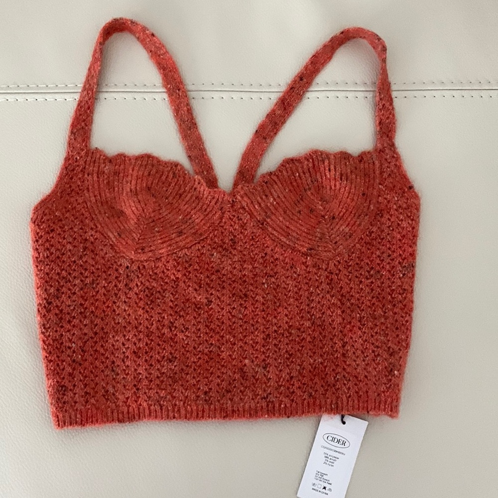 CIDER knit top